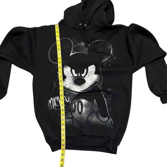 Disney Gangster Mickey Mouse Graffiti Hoodie Disneyland Unisex Size Medium Y2K - Picture 8 of 9